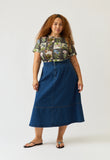 Nancybird | Aries Denim Skirt | Dark Wash