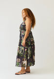 Nancybird | Clementine Dress | Charcoal Archive Floral