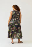 Nancybird | Clementine Dress | Charcoal Archive Floral