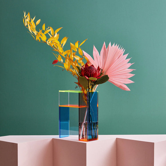 Mondri Vase | Neon