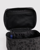 Baggu | Large Cosmetic Case | Charcoal Ditsy Floral