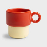 &Klevering | Chiquito Red Large Mug | Set of 2