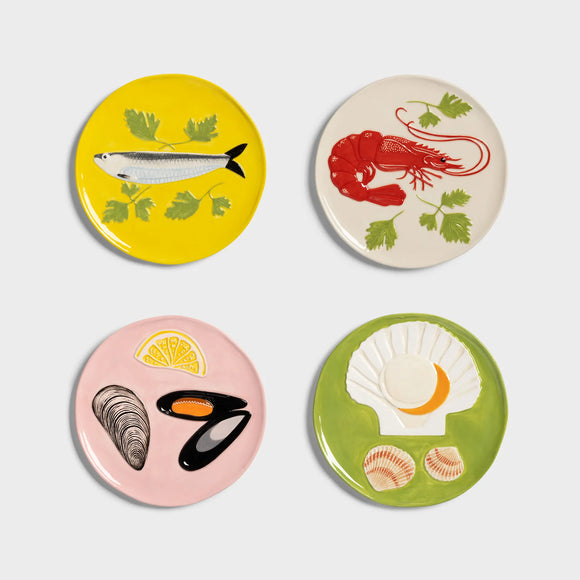 &Klevering | Plate de la Mer | Set of 4