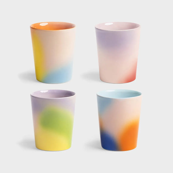 &Klevering | Hue Mug Large | Set of 4