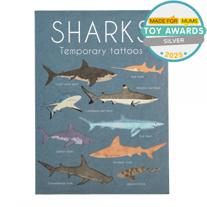 Rex | Sharks | Temporary Tattoos