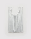 Baggu | Pleated Baggu | Silver