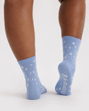 Baggu | Crew Sock | Blue Star
