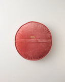 Kip & Co | Velvet Pea Cushion | Peach Pie