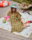 Kip & Co | Resort Poncho | Avocado Check