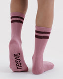 Baggu | Ribbed Sock | WIld Plum