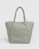Baggu | Small Cloud | Sage Stripe
