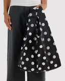 Baggu | Standard Baggu | Silver Metallic Polka Dot
