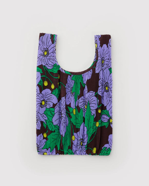 Baggu | Pleated Baggu | Maroon Poppy