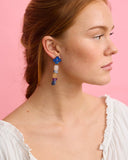 Martha Jean | Madeline Beaded Earrings | Cobalt