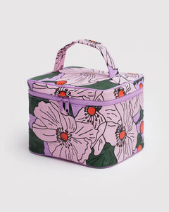 Baggu | Large Cosmetic Case | Pink Poppy