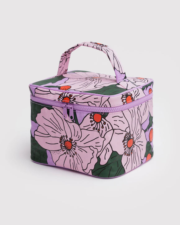 Baggu | Large Cosmetic Case | Pink Poppy