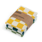 Sophie Home | Reusable Check Dishcloths | Citrus
