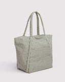Baggu | Small Cloud | Sage Stripe