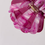 Martha Jean | Shell Hair Clip | Maroon