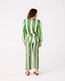 Kip & Co | Denim Pants | Cactus Stripe