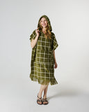 Kip & Co | Resort Poncho | Avocado Check