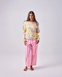 Kip & Co | Organic Cotton Sweater | Forever Floral Butter