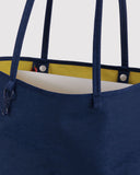 Baggu | Medium Nylon Reversible Tote | Navy Mix