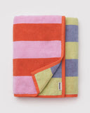 Baggu | Bath Towel | Pool Stripe