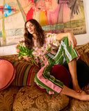 Kip & Co | Denim Pants | Cactus Stripe