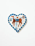 Jones & Co | Paloma Heart White Horse