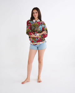 Kip & Co | Organic Cotton Sweater | Margaret Preston Bush Natives