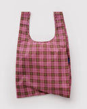 Baggu | Standard Reusable | Azalea Pink Tartan