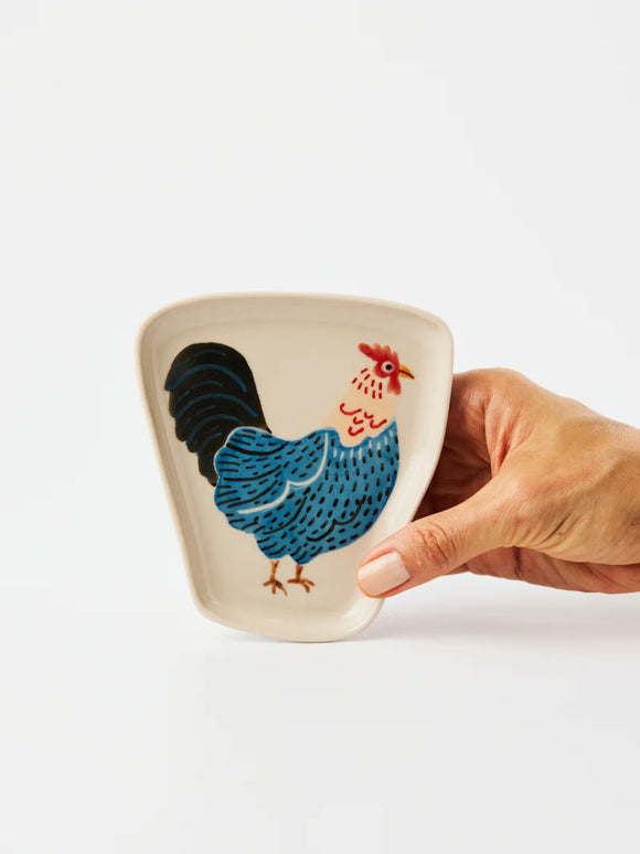 Jones & Co | Coop Wonky Barn Blue Plate