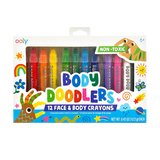 Ooly | Body Doodlers | 12 Face & Body Crayons