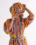 Kip & Co | Terry Beach Hat | Casablanca Stripe