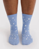 Baggu | Crew Sock | Blue Star