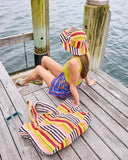 Kip & Co | Terry Beach Hat | Casablanca Stripe