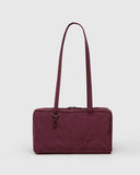 Baggu | Nylon Bowler Bag | Mahogany