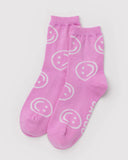 Baggu | Crew Sock | Pink Happy