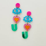 Martha Jean | I Love You Earrings