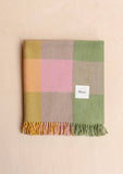 TBCo | Recycled Wool Blanket | Green Bold Check