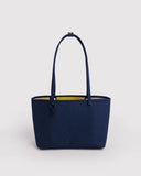 Baggu | Medium Nylon Reversible Tote | Navy Mix