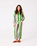 Kip & Co | Denim Pants | Cactus Stripe