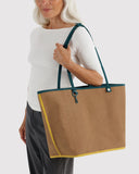 Baggu | Large Nylon Reversible Tote | Deep Sea