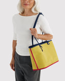 Baggu | Medium Nylon Reversible Tote | Navy Mix