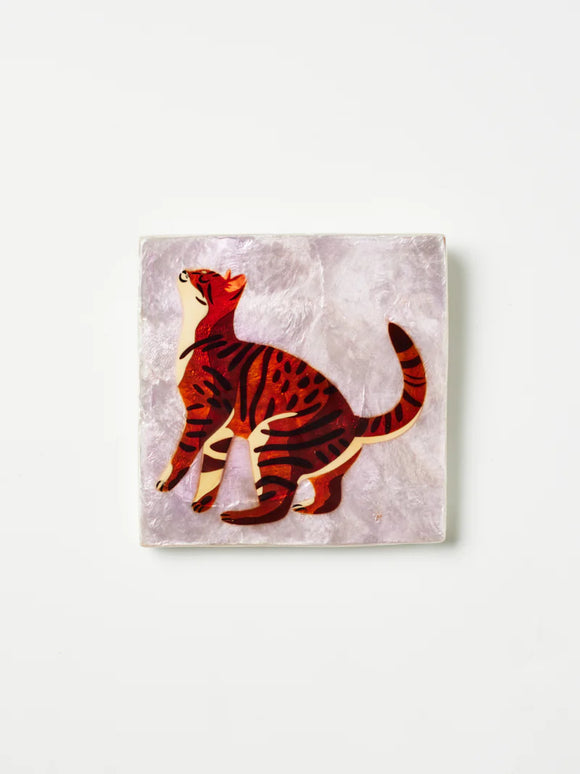 Jones & Co | Purr Bengal Cat Tile