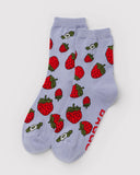 Baggu | Crew Sock | Strawberry Blossom
