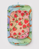 Baggu | Large Packing Cube Set | Carrots & Berries