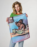 Kip & Co | Tea Towel | Blinky Bill Late Night Snack