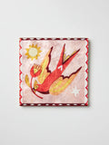 Jones & Co | Gardienne Bird Pink Wall Art